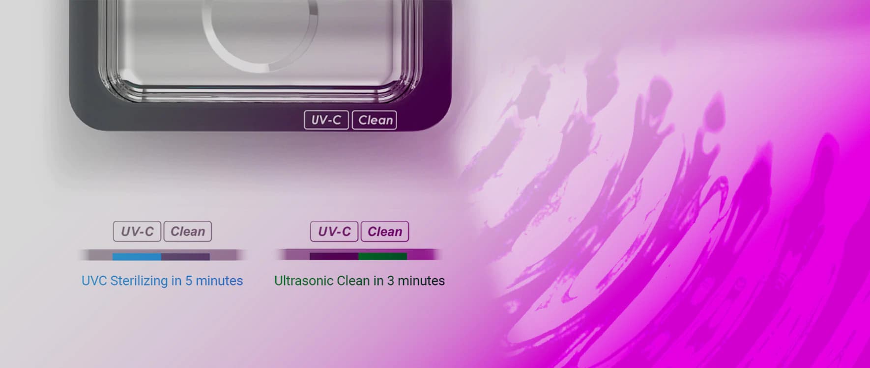 UVPod KF240 Professional UV-C Ultrasonic Cleaner
