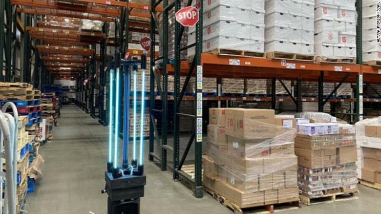 Disinfect Using UV Robot In Just 30 Minutes