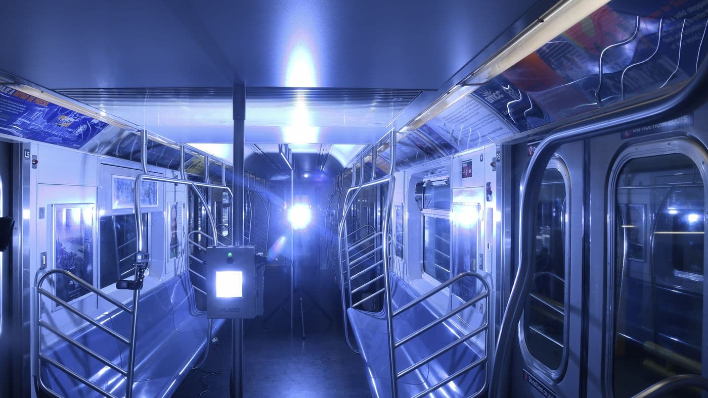 UV Sanitization Program: UV light to zap coronavirus on subways and buses