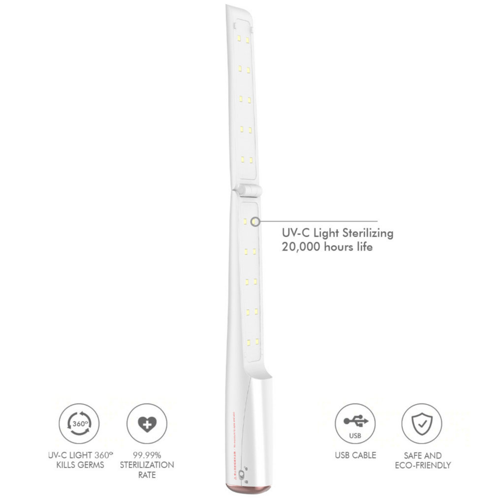 X5 UVC Foldable Sterilizer Wand UV POD USA